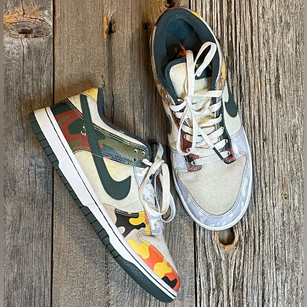 Men’s Nike Dunk Low SE ‘Sail Multi-Camo’